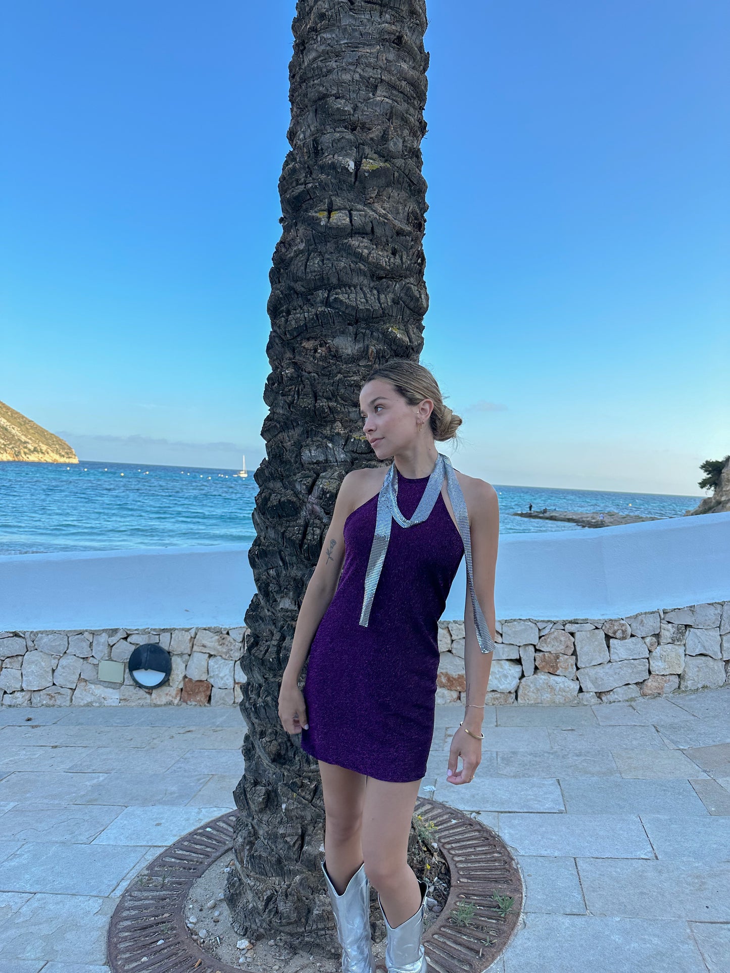 VESTIDO AT NIGHT - MORADO